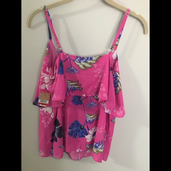 New Rachel Roy ruffled tank - Picture 3 of 5